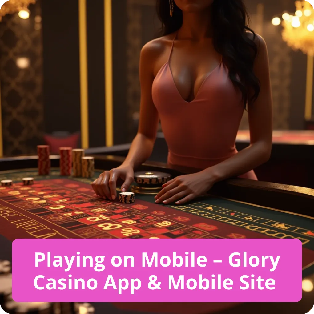 Playing on Mobile – Glory Casino App & Mobile Site