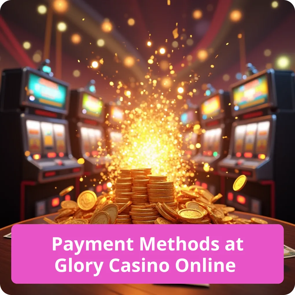 Payment Methods at Glory Casino Online