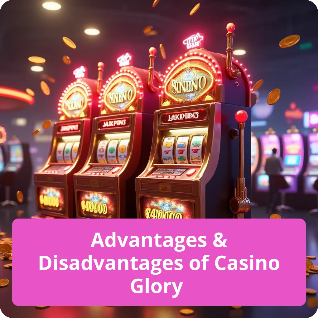 Advantages & Disadvantages of Glory Casino